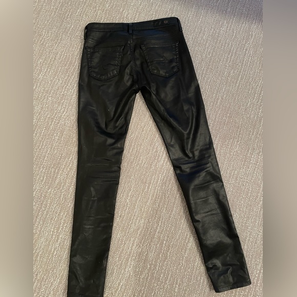 AG the legging ankle skinny leather jeans - Picture 11 of 14